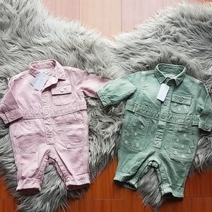 Gymboree Baby Girl Fall Denim Outfits Twins Set